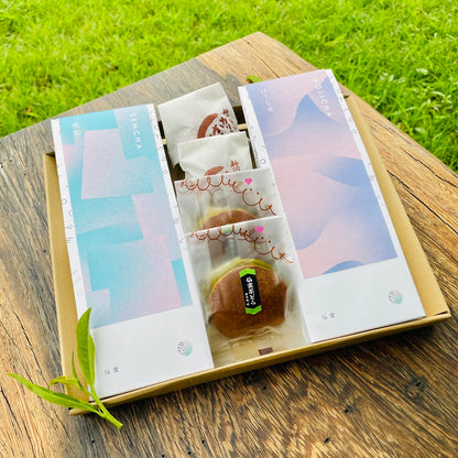 Respect for the Aged Day - Senrei Tea and Japanese Sweets Set - [Order by the 14th, shipped on the 15th]