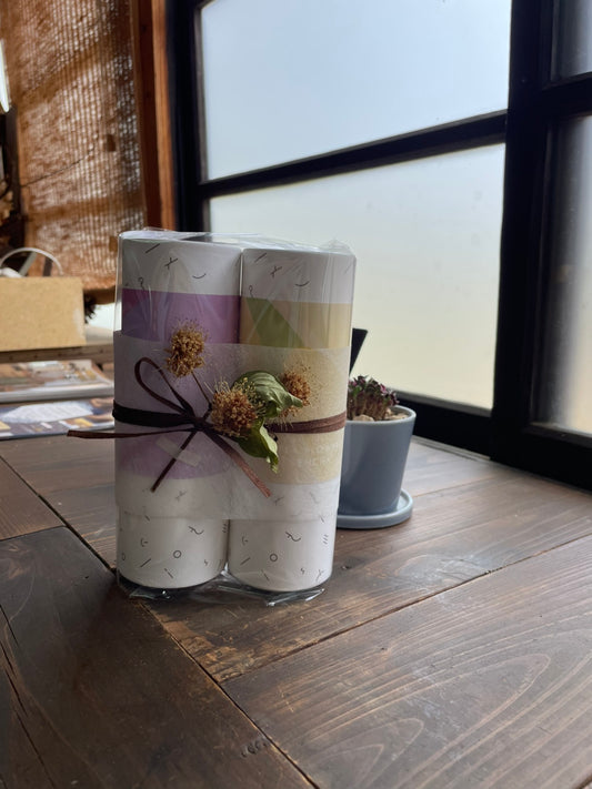 仙霊の夏ギフト　お花フレーバーの煎茶２種セット